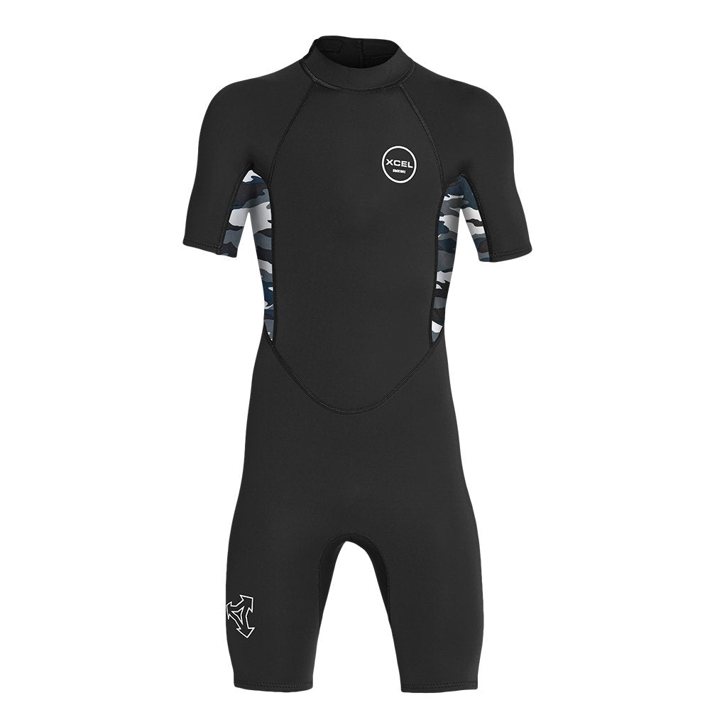 Youth XCEL 2mm Axis Short Sleeve Spring Suit