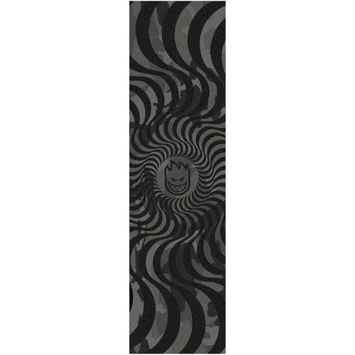 Spitfire Bighead Classic Swirl Graphic Grip Tape Black/Camo