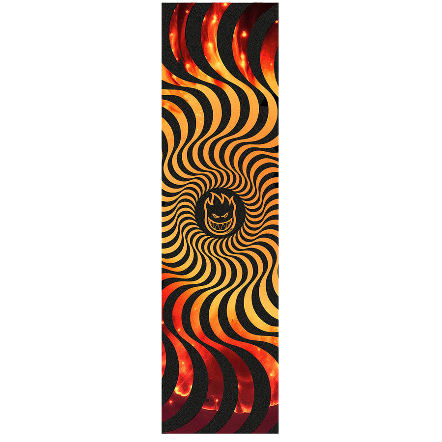 Spitfire Bighead Classic Swirl Graphic Grip Tape Lava
