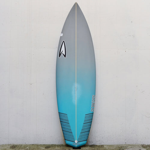 Roberts Surfboards Black Diamond With Art 5'8