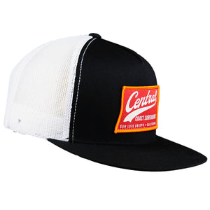 Central Coast Surfboards High Life Patch Snapback Hat Flat Brim Mesh
