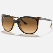 Load image into Gallery viewer, Ray Ban Cats 1000 Sunglasses Light Havana/Light Brown
