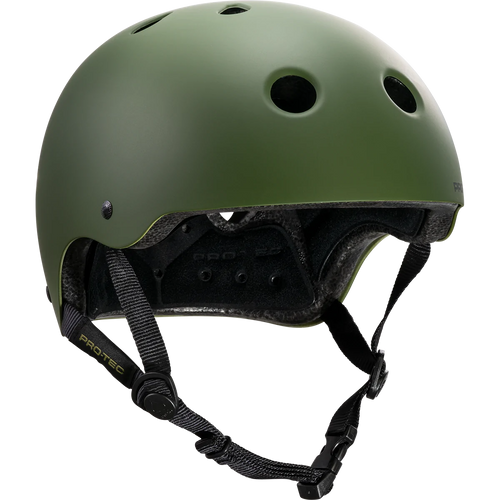 Protec Classic Certified Skate Helmet EPS Matte Olive