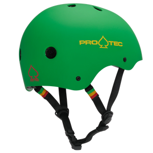 Protec Classic Certified Skate Helmet EPS Rasta