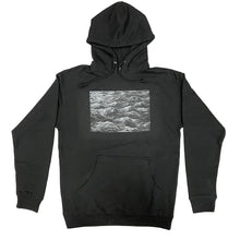 Load image into Gallery viewer, Uroko Dark Seas Hooded Pullover Black
