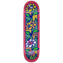 Load image into Gallery viewer, Santa Cruz Delfino Flower Crew VX Skateboard Deck 8.25
