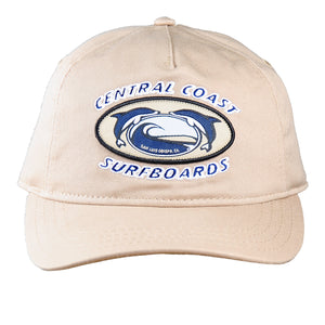 Central Coast Surfboards Unstructured 5-Panel Clipblack Hat