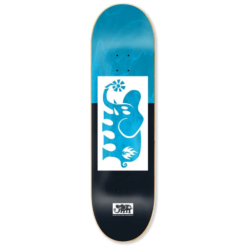 Black Label Elephant Blockout Skateboard Deck 8.0