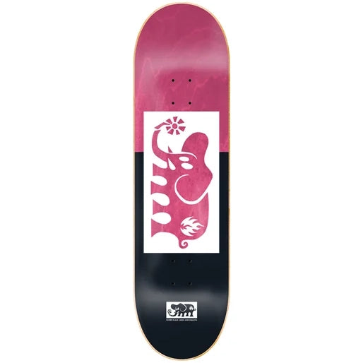 Black Label Elephant Blockout Skateboard Deck 8.5