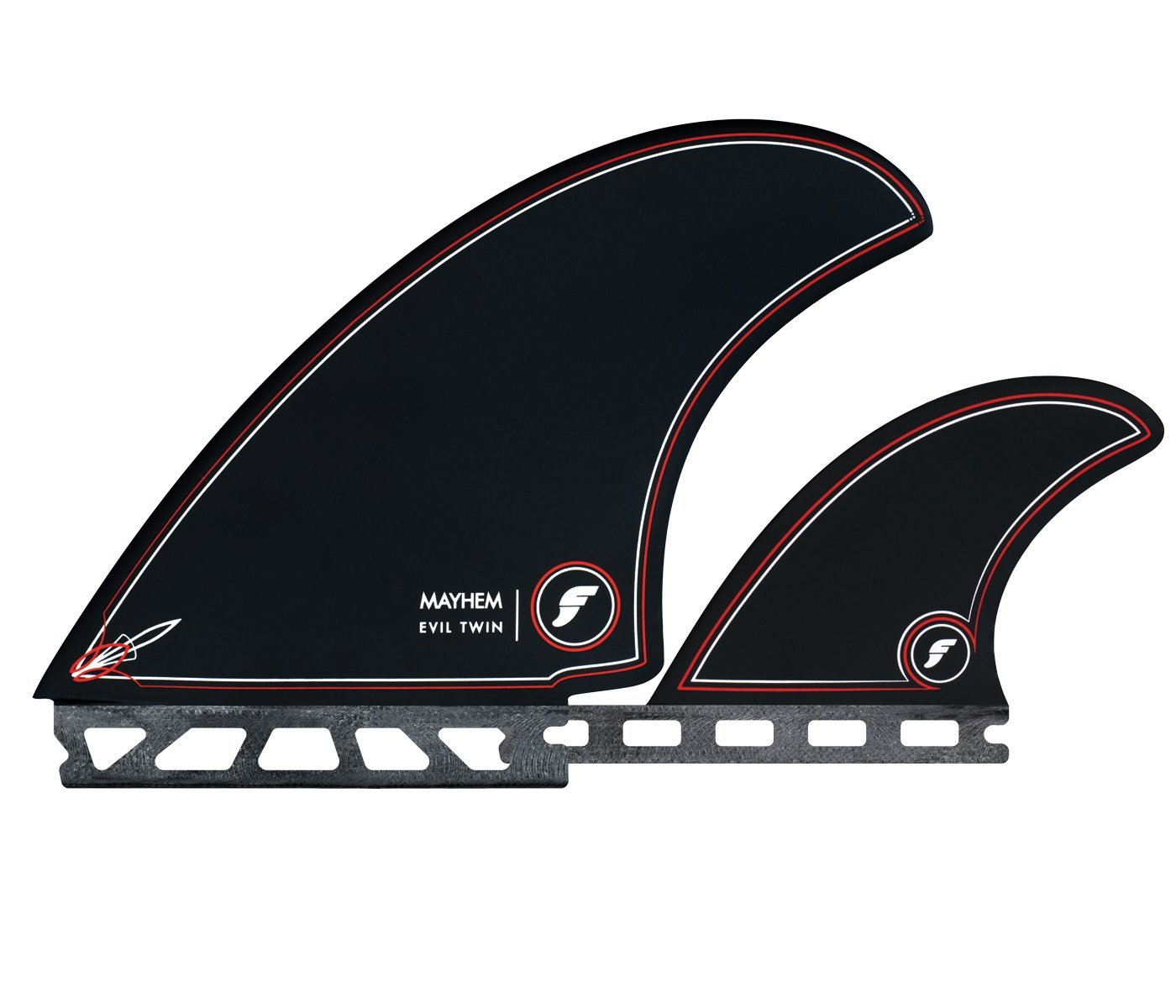 Futures Fins Mayhem Evil Twin + 1 | CCSurf.com – Central Coast Surfboards