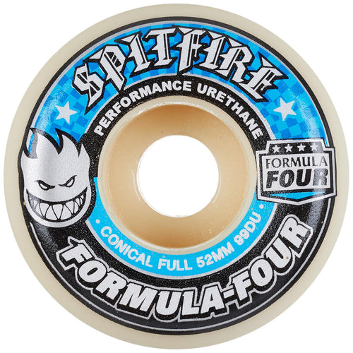 Spitfire Formula Four Conical Full 99A 53mm Skate Wheel 4 Pack