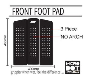 Pro-Lite 3-Piece Traction Pad Front