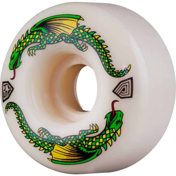 Powell Peralta Green Dragon 93A 54mm x 32mm Dragon Formula Skateboard Wheels