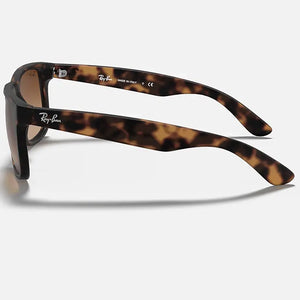 Ray-Ban Justin Classic Sunglasses Matte Havana/Brown