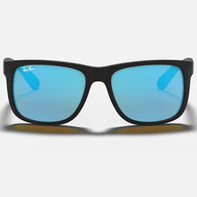 Load image into Gallery viewer, Ray-Ban Justin Color Mix Sunglasses Matte Black/Blue

