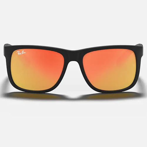 Ray-Ban Justin Color Mix Sunglasses Matte Black/Red