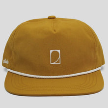 Load image into Gallery viewer, Martha Headwear Lobitos Strapback Hat Gold
