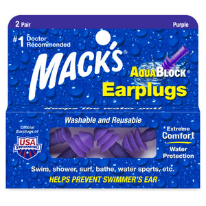Mack's Aqua Block Soft Silicone Ear Plugs