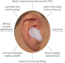 Load image into Gallery viewer, Mack&#39;s Pillow Soft Silicone Putty Ear Plugs
