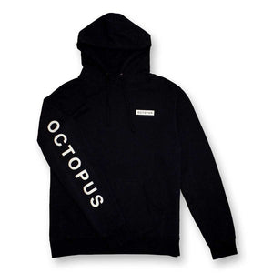 Octopus Massive Logo Men's Hooded Sweatshirt Black