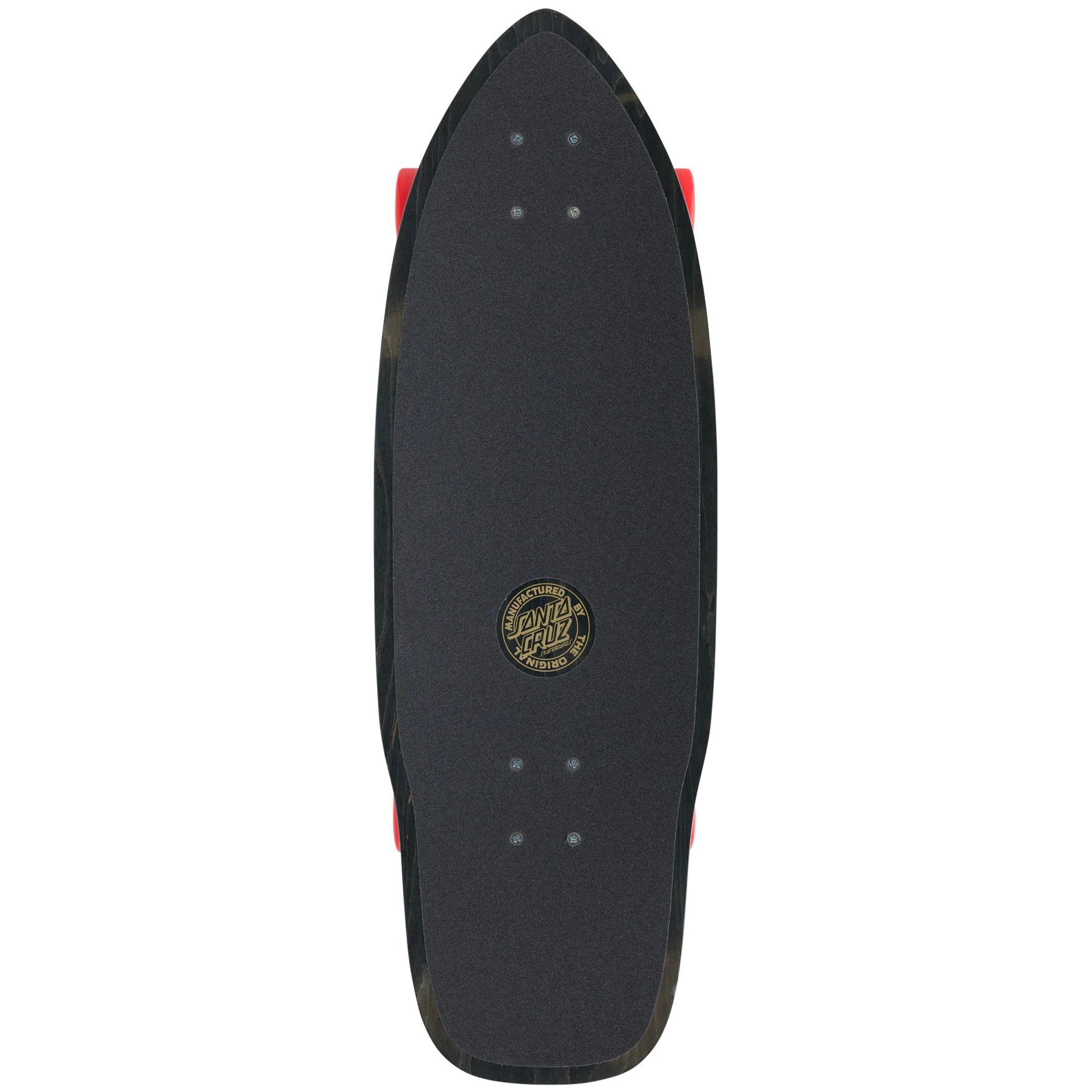 Santa Cruz Flamed Not a Dot Cut Back Surf Skate 9.75 | CCSurf.com