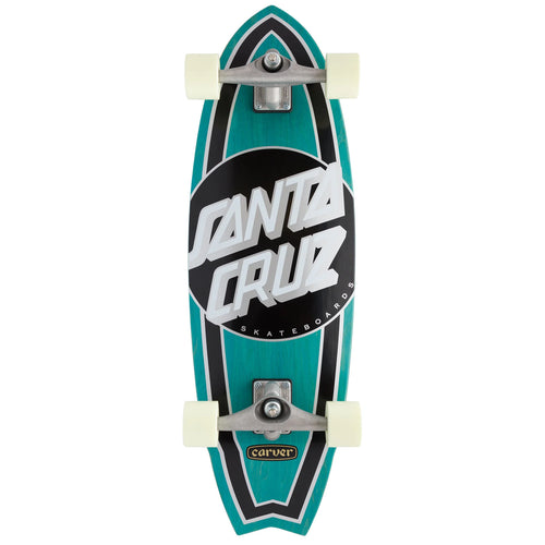 Santa Cruz Other Dot Carver Surf Skate Complete Skateboard 9.85