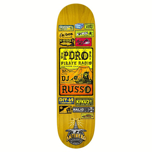 Anti Hero Russo Broadcasting 2 Skateboard Deck
