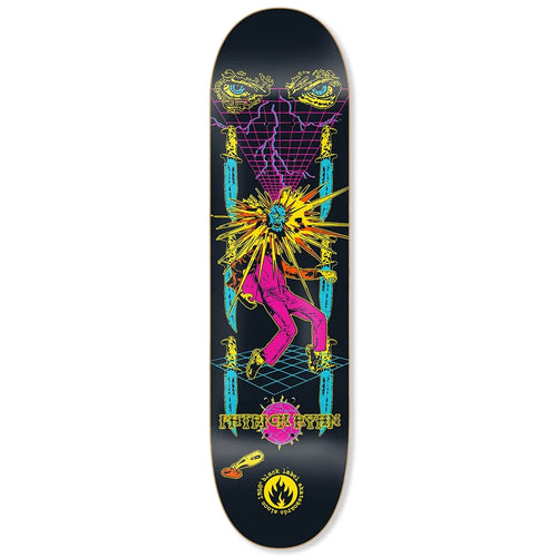 Black Label Patrick Ryan Black Funeral Skateboard Deck 8.25