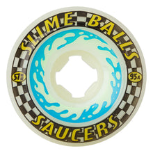 Load image into Gallery viewer, Slime Balls Saucers 95A 57mm Skateboard Wheels
