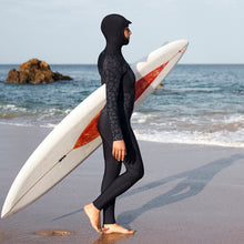 Load image into Gallery viewer, Roxy Swell Women&#39;s Hooded Chest Zip Full Wetsuit 5/4/3

