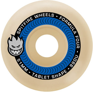 Spitfire Formula Four Tablets 99A 55mm Skateboard Wheels 